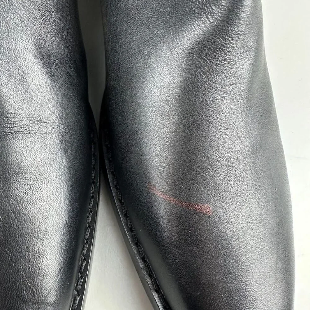 Madewell The Idris Ankle Boot in Leather in True Black - Picture 6 of 11